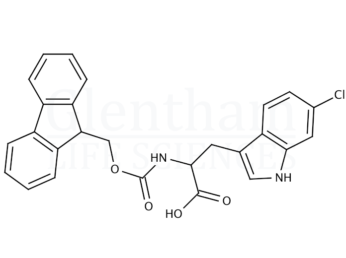 Structure for Fmoc-6-chloro D-tryptophan