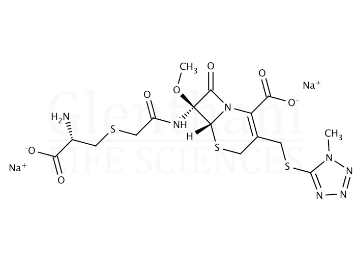 Cefminox sodium salt Structure