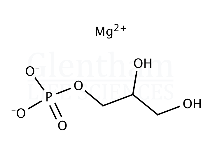 Glycerol-1-phosphate magnesium salt hydrate Structure