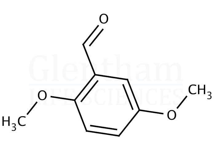 2,5-Dimethoxybenzaldehyde Structure