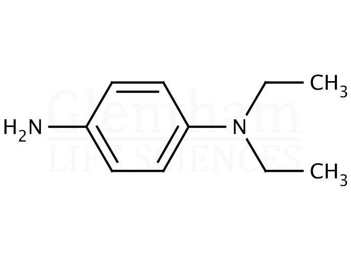 4-Amino-N,N-diethylaniline Structure
