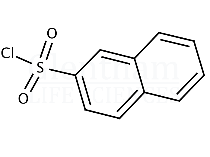 2-Naphthalenesulfonyl chloride Structure