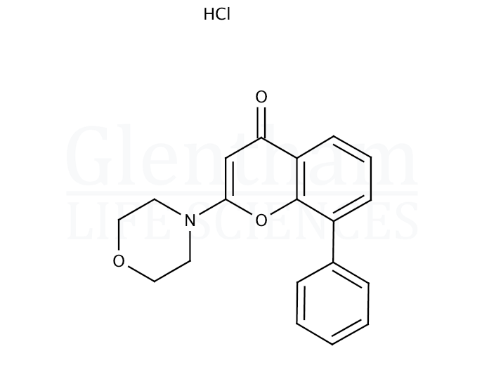 LY-294,002 hydrochloride Structure