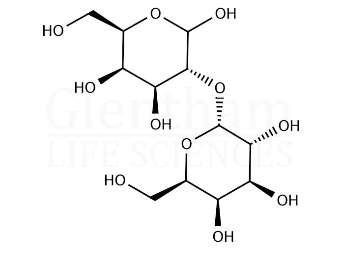 2-O-(a-D-Galactopyranosyl)-D-galactose Structure