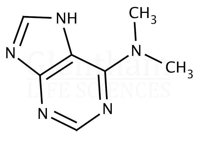 Large structure for 6-(Dimethylamino)purine (938-55-6)