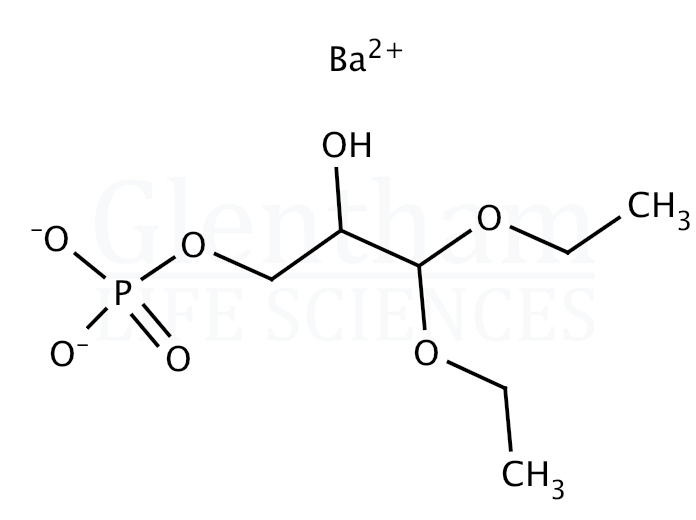 Strcuture for DL-Glyceraldehyde 3-phosphate diethyl acetal barium salt