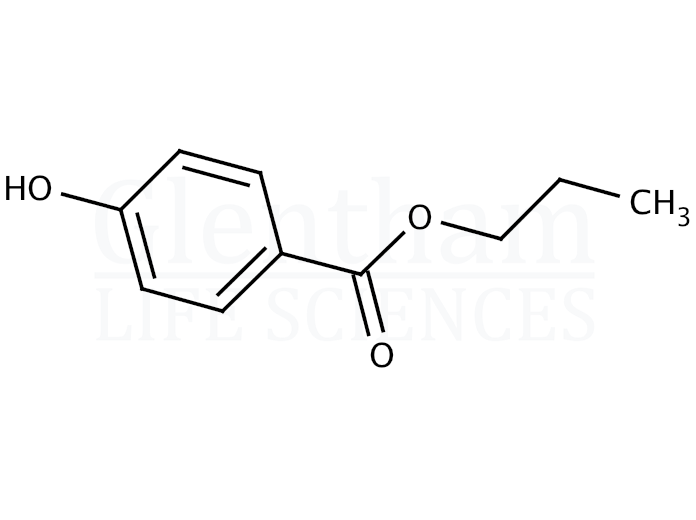Propyl 4-hydroxybenzoate, Ph. Eur. grade Structure