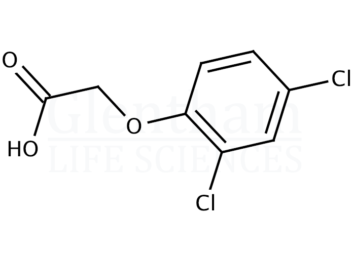 2,4-Dichlorophenoxyacetic acid Structure