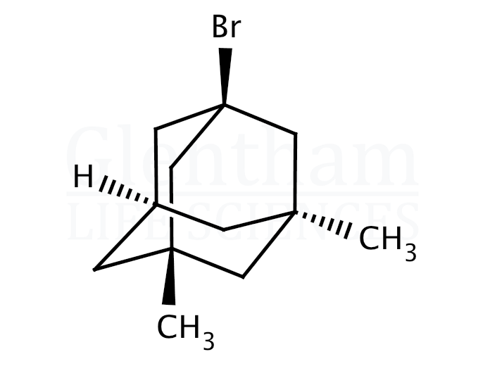 Structure for  1-Bromo-3,5-dimethyladamantane  (941-37-7)