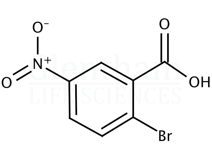 2-Bromo-5-nitrobenzoic acid Structure