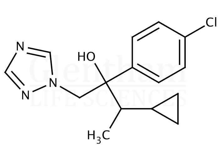 Structure for Cyproconazole (94361-06-5)