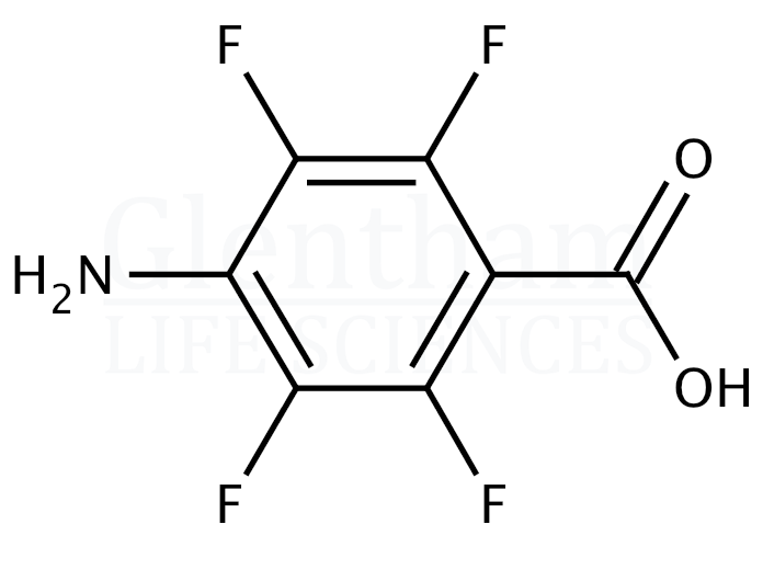 Structure for 4-Amino-2,3,5,6-tetrafluorobenzoic acid  (944-43-4)