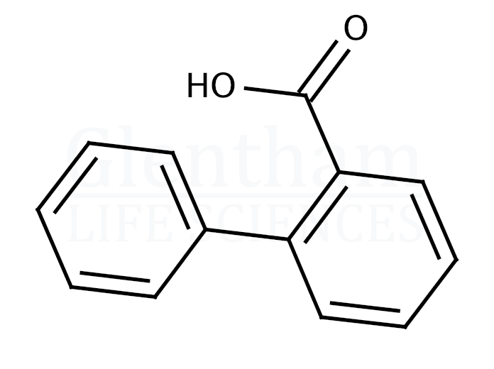 2-Biphenylcarboxylic acid Structure