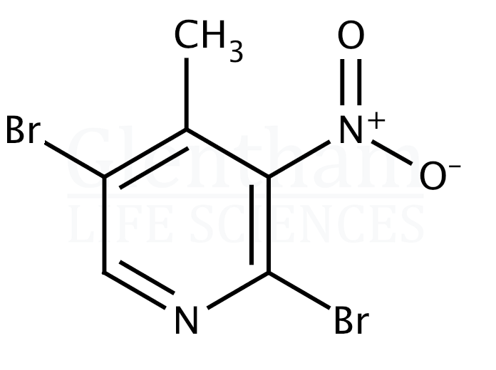 Structure for 2,5-Dibromo-4-methyl-3-nitropyridine
