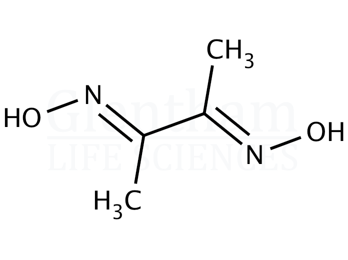 Structure for Dimethylglyoxime (95-45-4)
