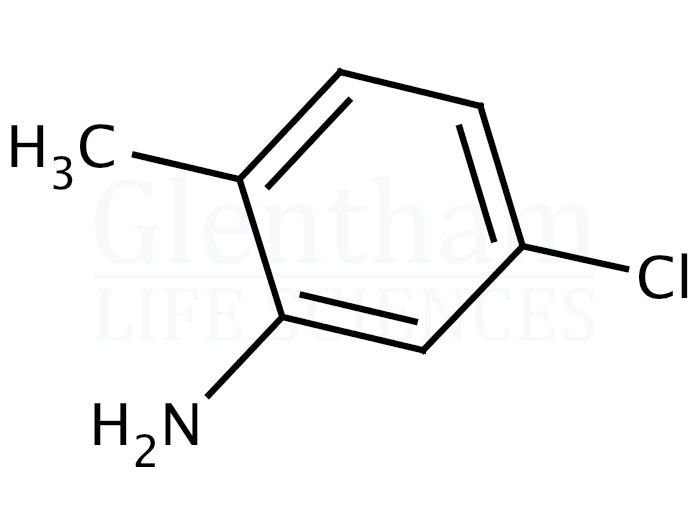 5-Chloro-2-methylaniline (2-Amino-4-chlorotoluene) Structure
