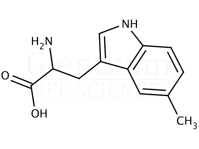Structure for 5-Methyl-DL-tryptophan (951-55-3)