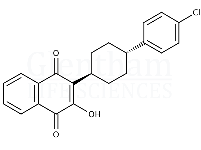 Structure for Atovaquone (95233-18-4)