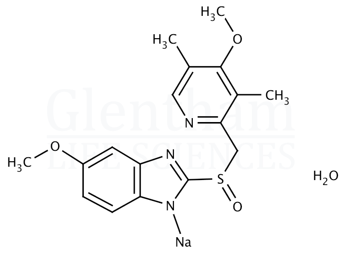Structure for  Omeprazole sodium salt  (95510-70-6)