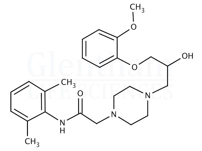 Structure for Ranolazine