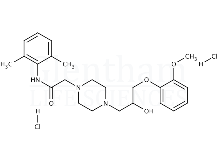 Structure for Ranolazine dihydrochloride