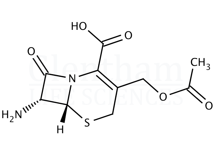 Structure for 7-Aminocephalosporanic acid