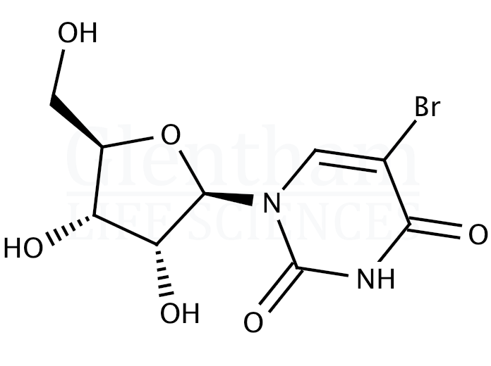 5-Bromouridine Structure