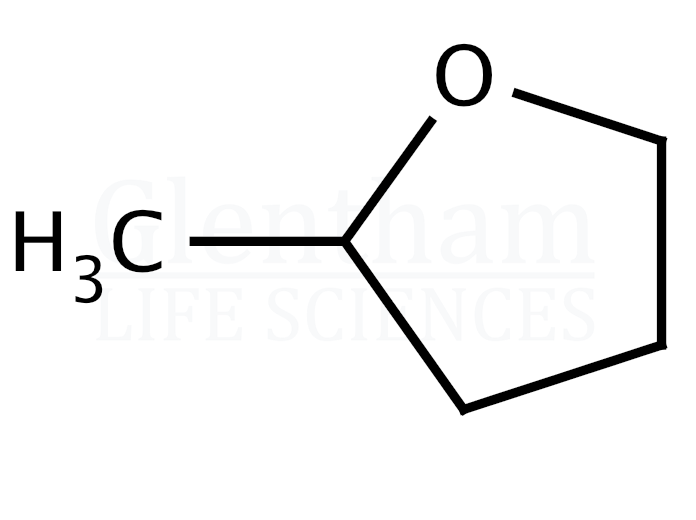 2-Methyltetrahydrofuran, GlenPure™, analytical grade stabilised with BHT Structure