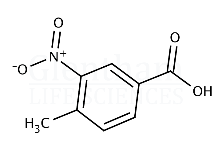Structure for 4-Methyl-3-nitrobenzoic acid