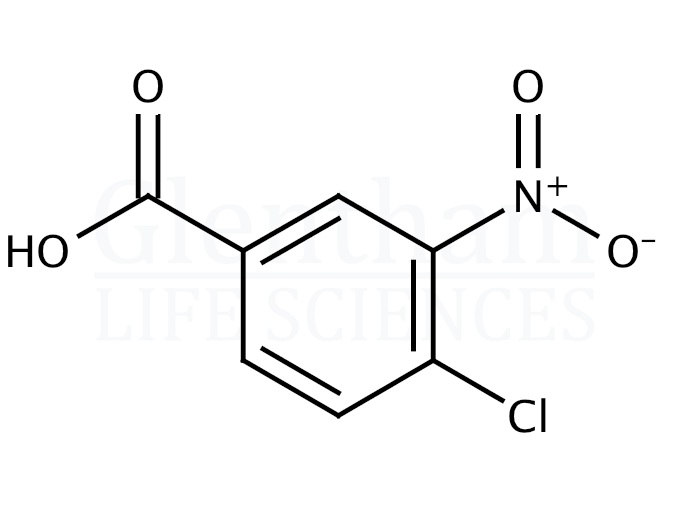 4-Chloro-3-nitrobenzoic acid Structure
