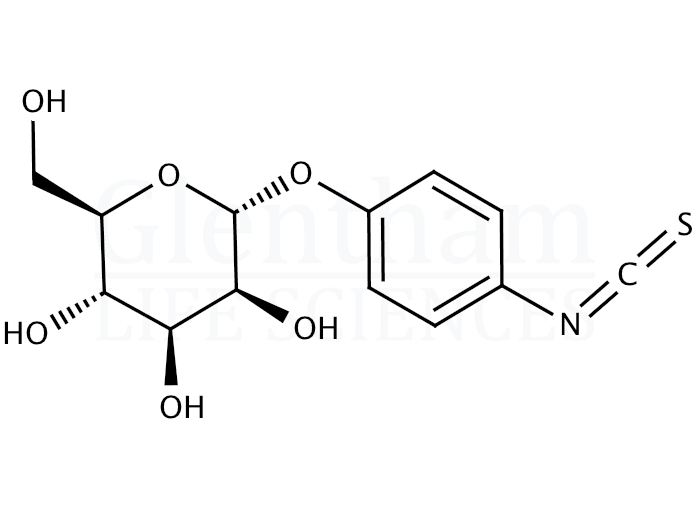 alpha-D-Mannopyranosylphenyl isothiocyanate Structure