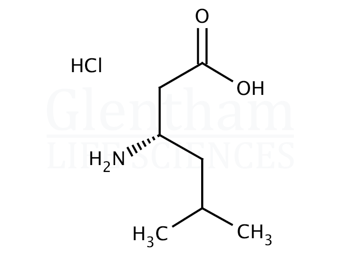 L-β-Homoleucine hydrochloride Structure