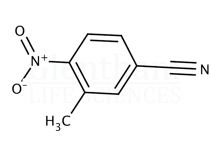 3-Methyl-4-nitrobenzonitrile Structure