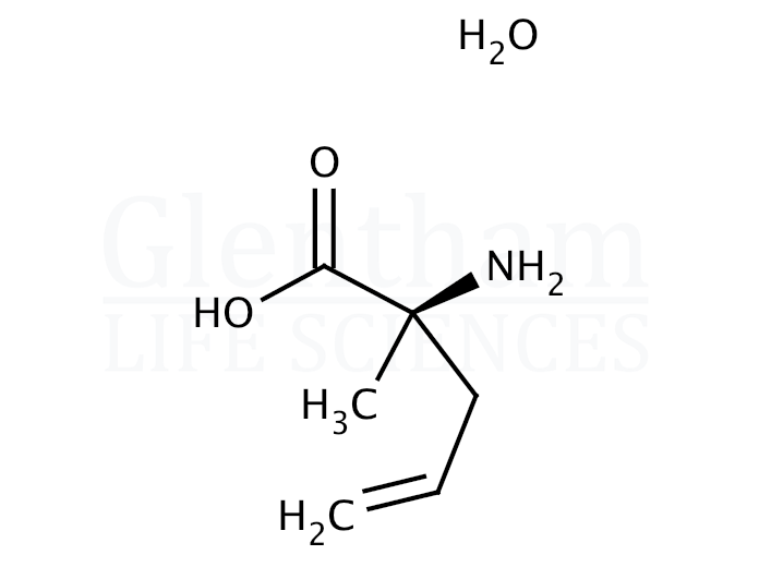 (R)-(+)-α-Allylalanine   Structure