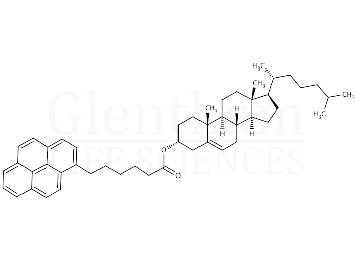 Cholesteryl (pyren-1-yl)hexanoate Structure