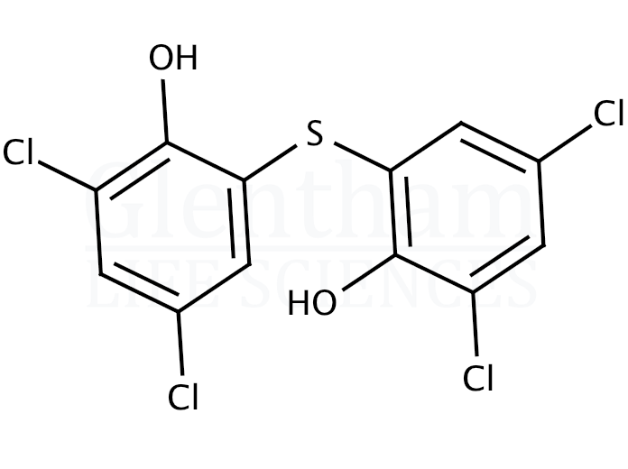 Bithionol Structure