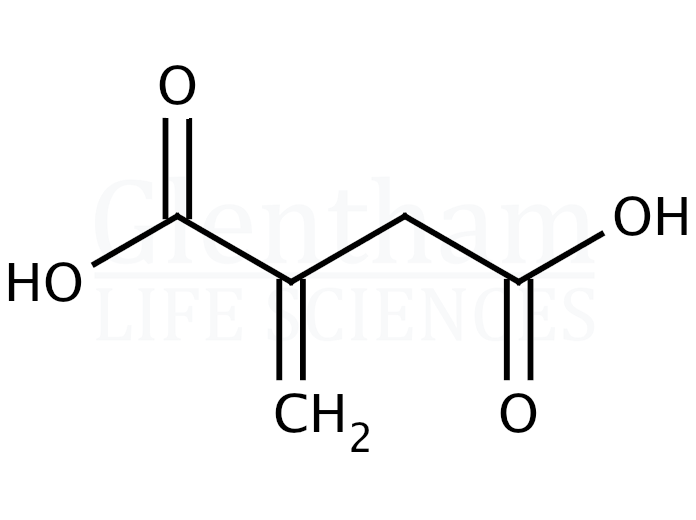 Itaconic acid Structure