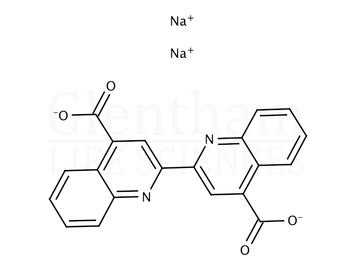 Bicinchoninic acid disodium salt hydrate Structure