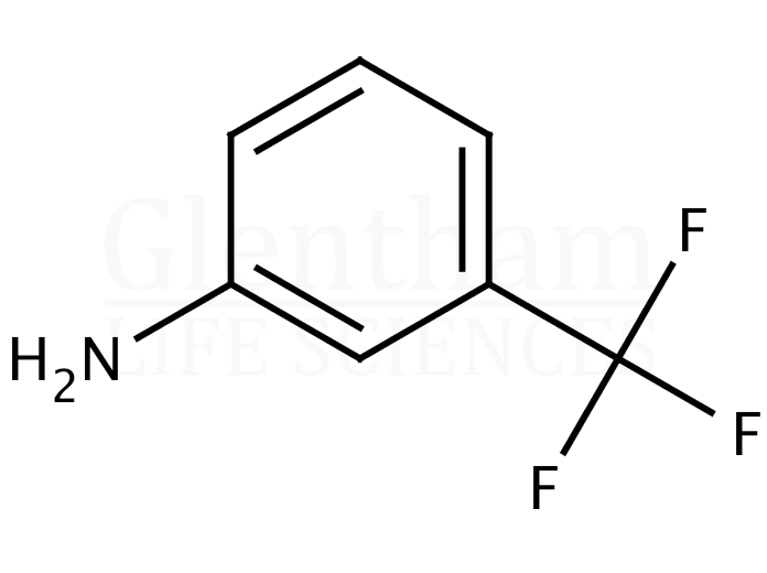 3-Aminobenzotrifluoride Structure