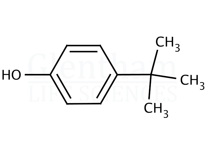 Strcuture for 4-tert-Butylphenol