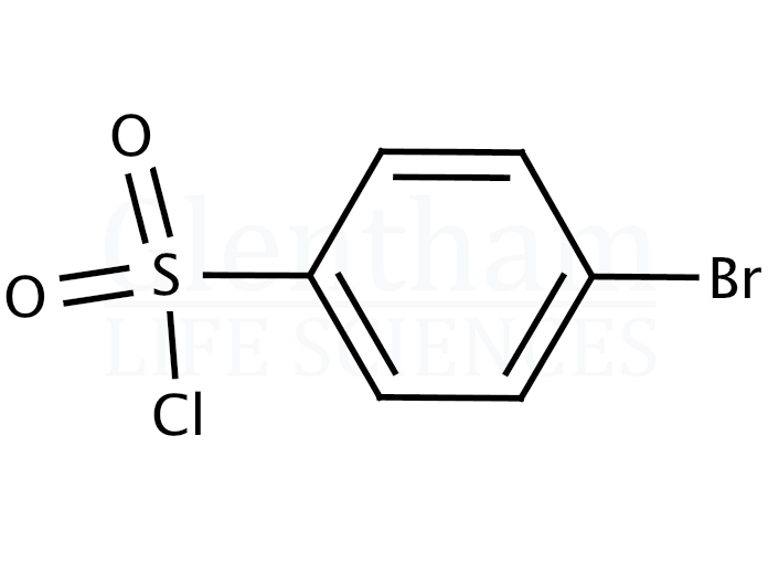 4-Bromobenzenesulfonyl chloride Structure