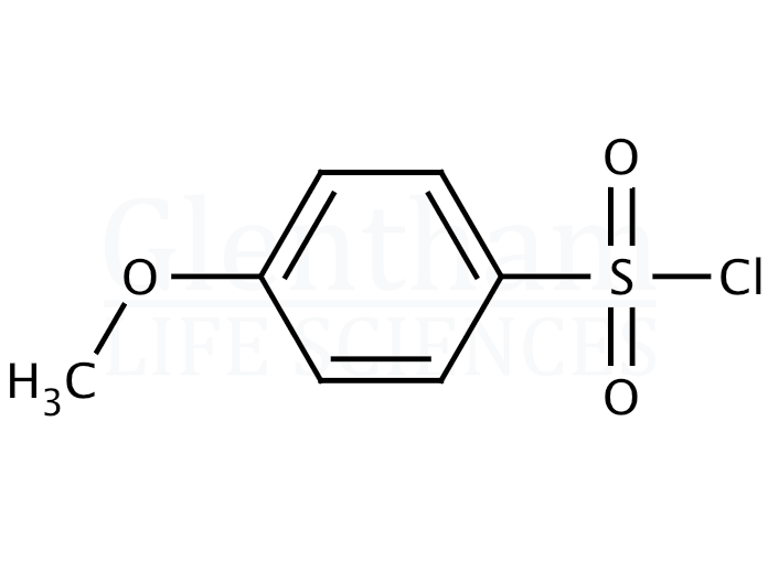 4-Methoxybenzenesulfonyl chloride Structure