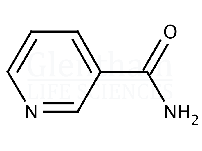 Structure for Nicotinamide, 99%