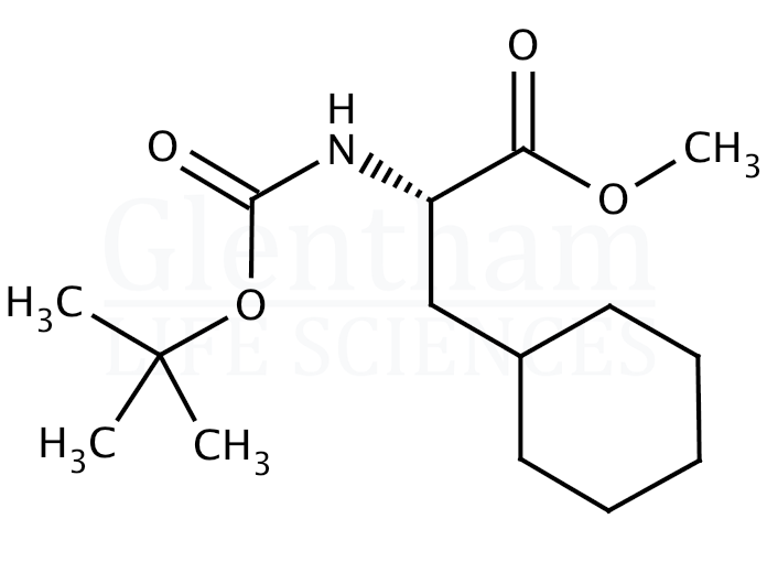 Structure for Boc-Cha-OMe  (98105-41-0)