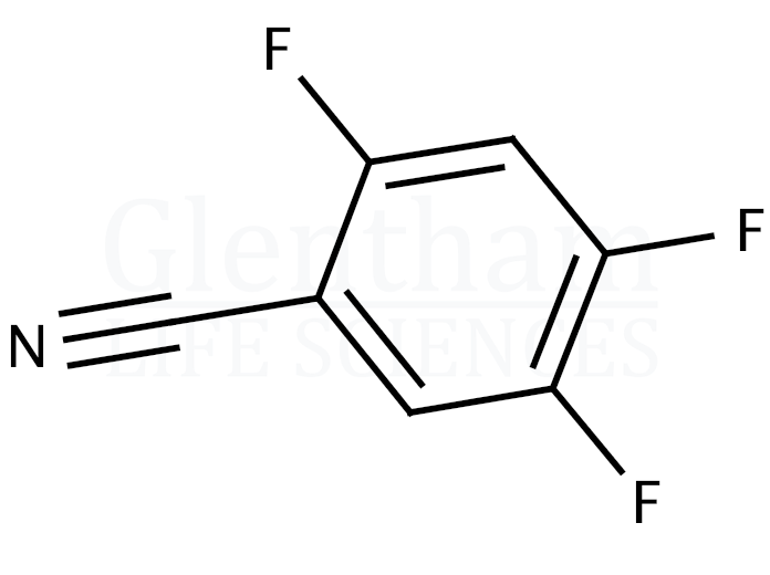 Structure for 2,4,5-Trifluorobenzonitrile