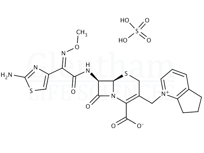 Structure for Cefpirome sulfate (98753-19-6)