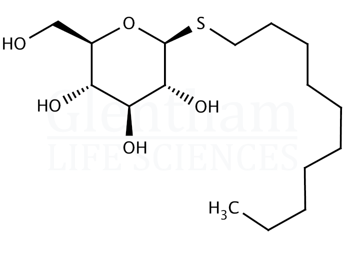 Structure for Decyl b-D-thioglucopyranoside
