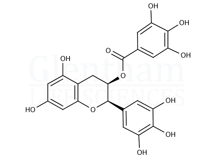 Epigallocatechin gallate, low endotoxin Structure