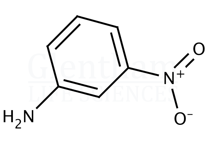 3-Nitroaniline Structure