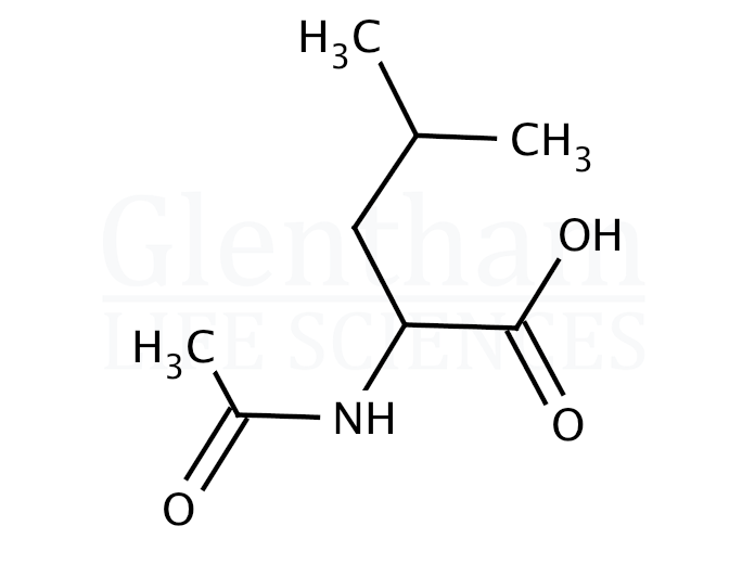 Structure for Ac-DL-Leu-OH (99-15-0)